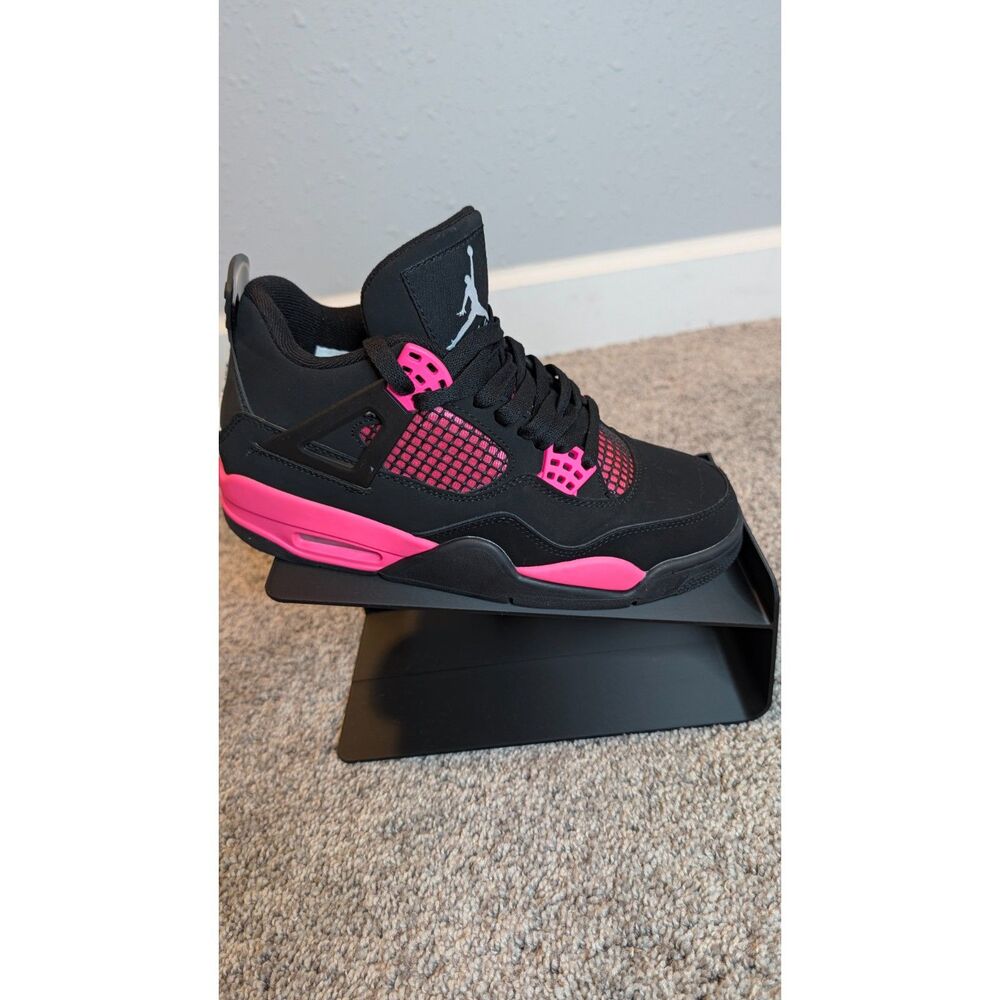 Nike Air Jordan 4 Retro CT8527-018 Black Pink Men’s Size 7 Excellent Condition